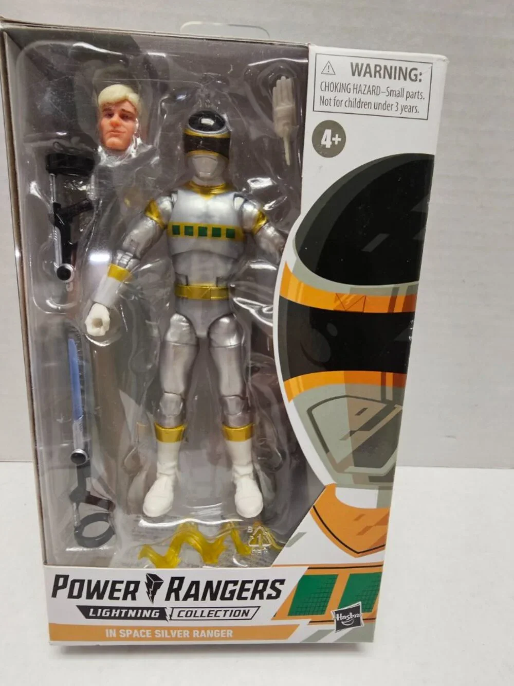 New Power Rangers Lightning Collection in Space Silver Ranger Zhane Exclusive